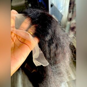 Natural Black Women's Hair Extension
